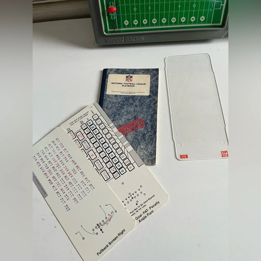 Vintage 1981 Tudor Games The Ultimate Game of Football NFL Strategy Incomplete